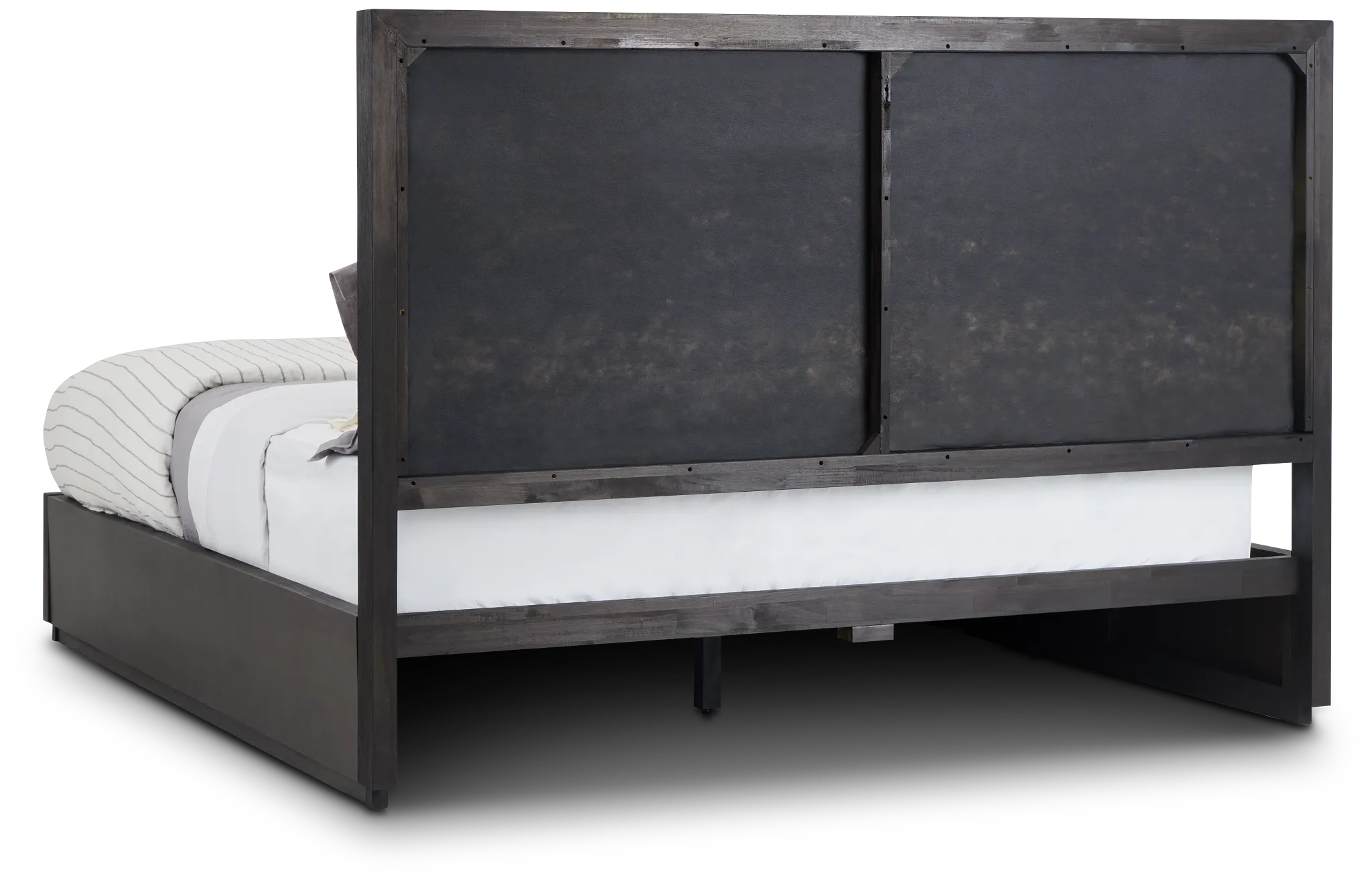 Madden Dark Tone Wood Platform Bed