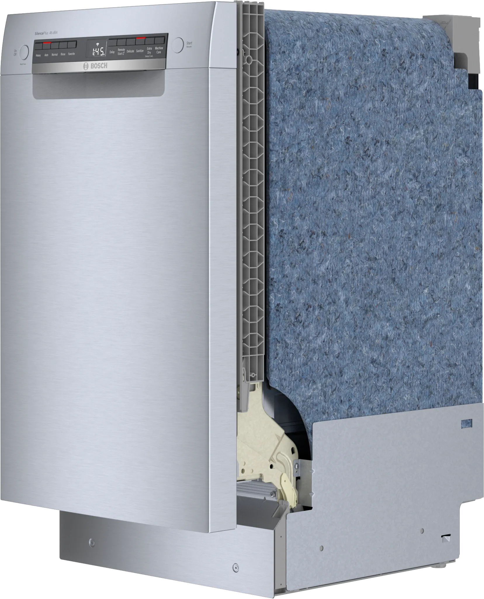 Bosch 300 Series Stainless Steel 18" Built In Dishwasher