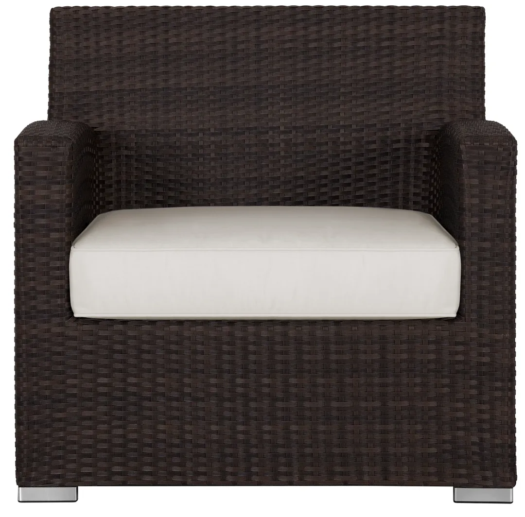 Grate White Chair Cushion