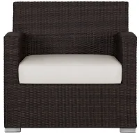 Grate White Chair Cushion