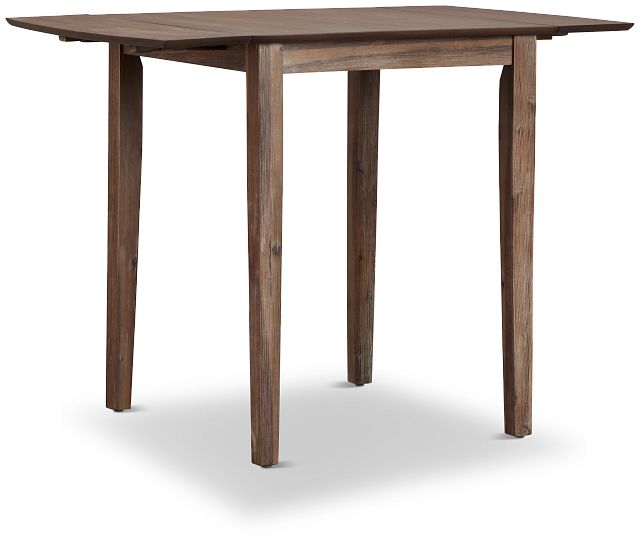 Woodstock Light Tone Drop Leaf High Dining Table