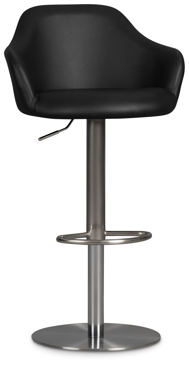 Hyde Black Uph Adjustable Stool