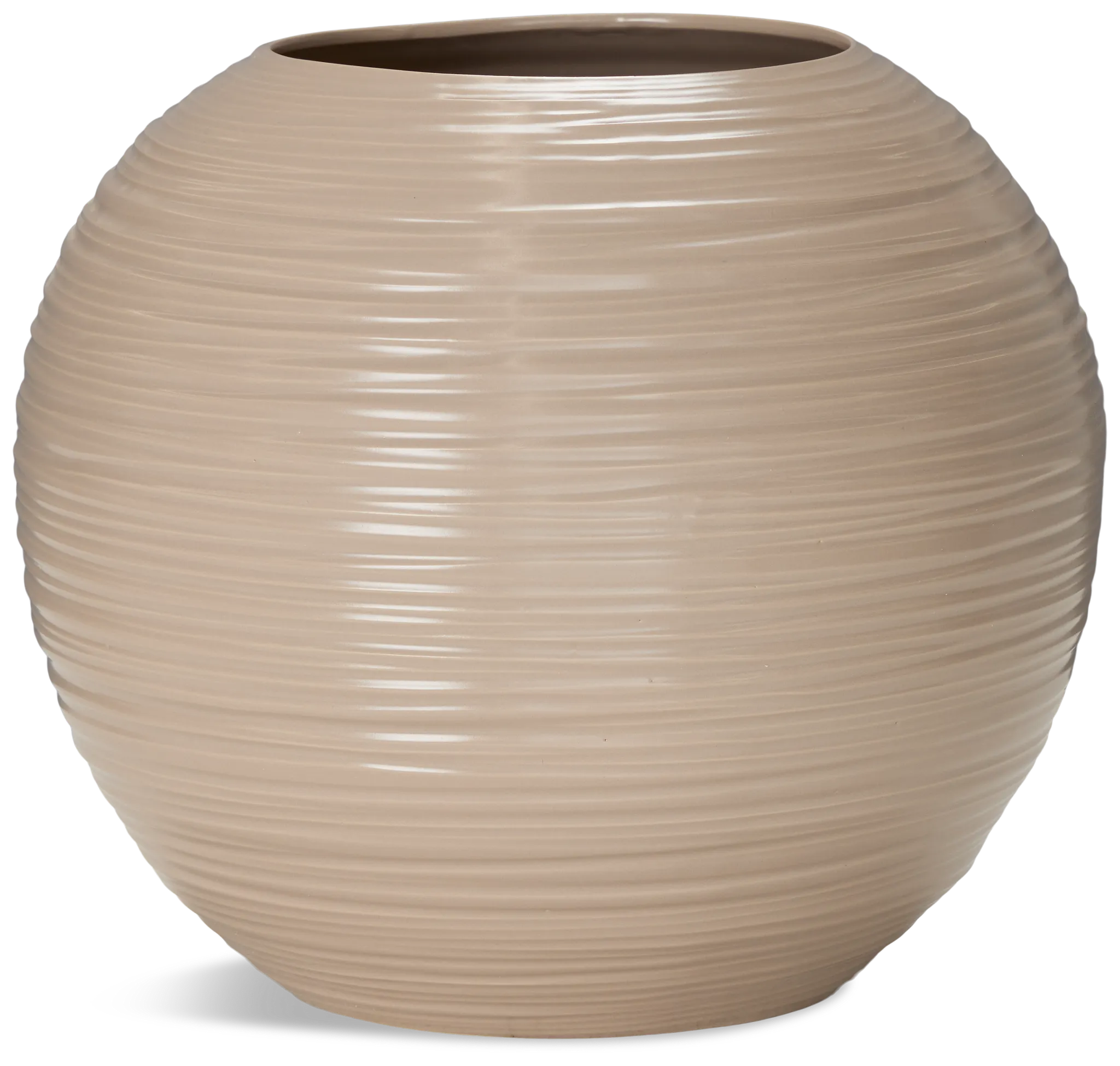 Puria Light Beige Large Vase