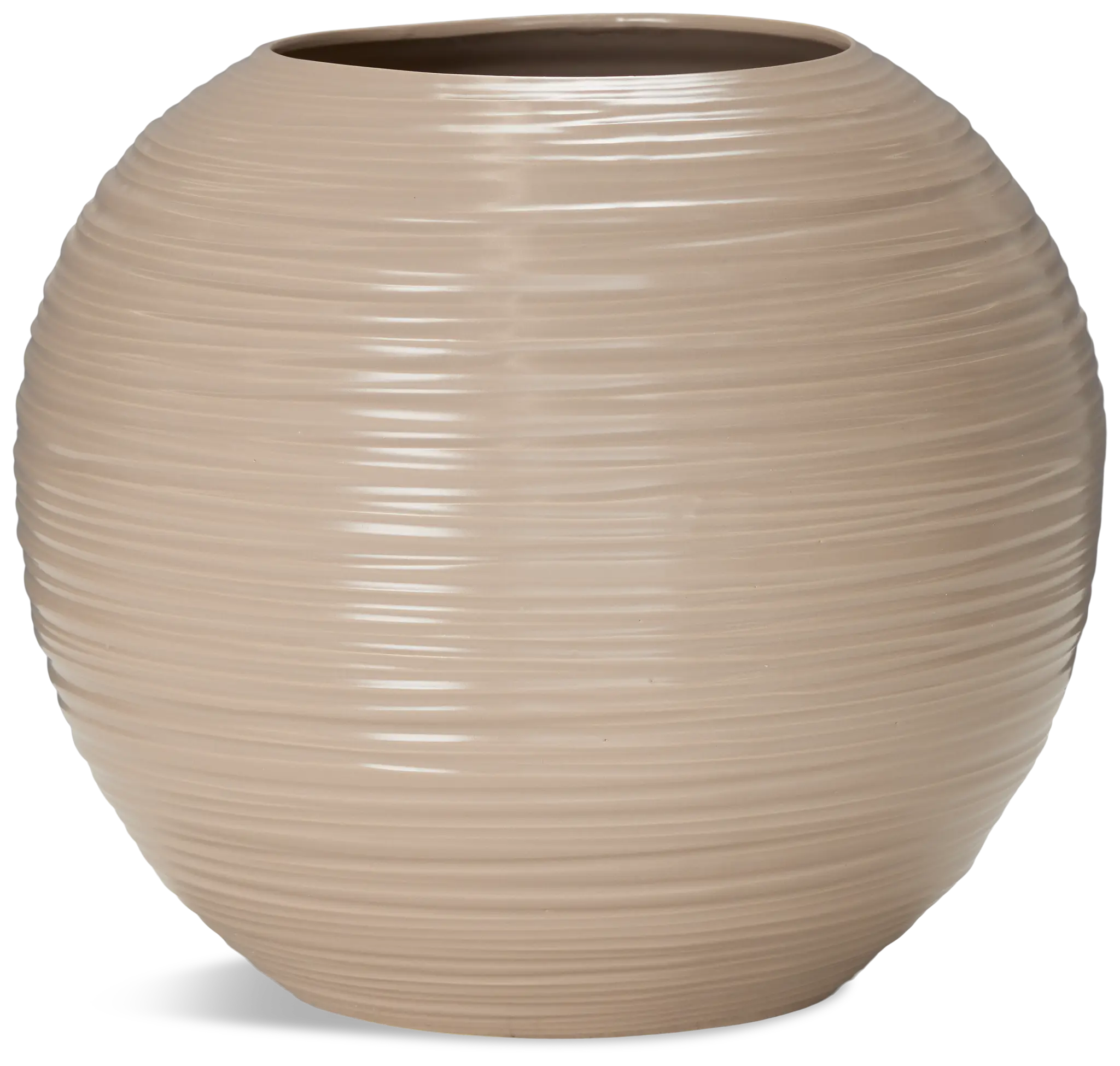 Puria Light Beige Large Vase Puria Light Beige Large Vase