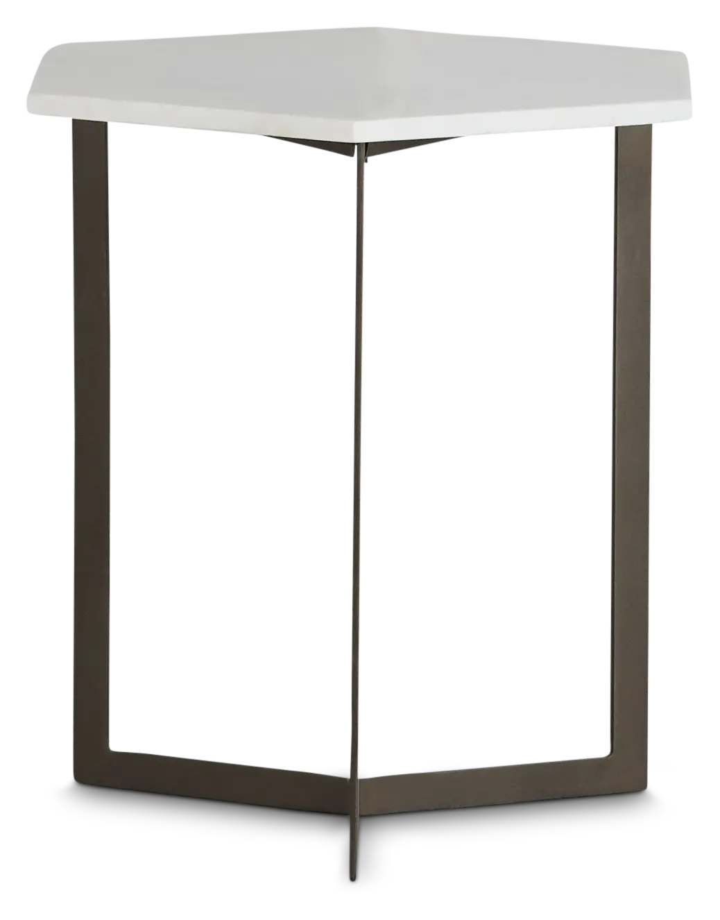 Lilia Black Marble Accent Table Lilia Black Marble Accent Table