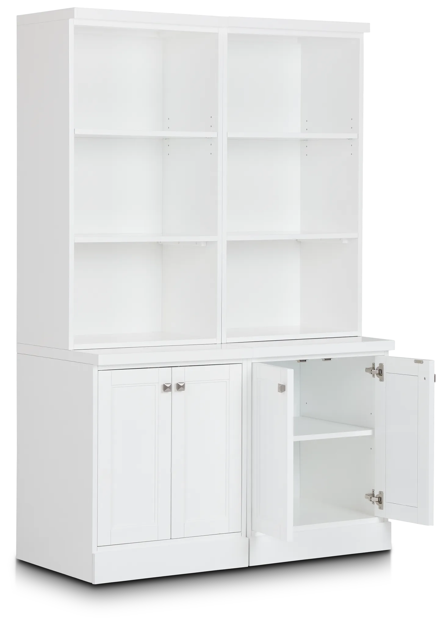Newport White Door Bookcase