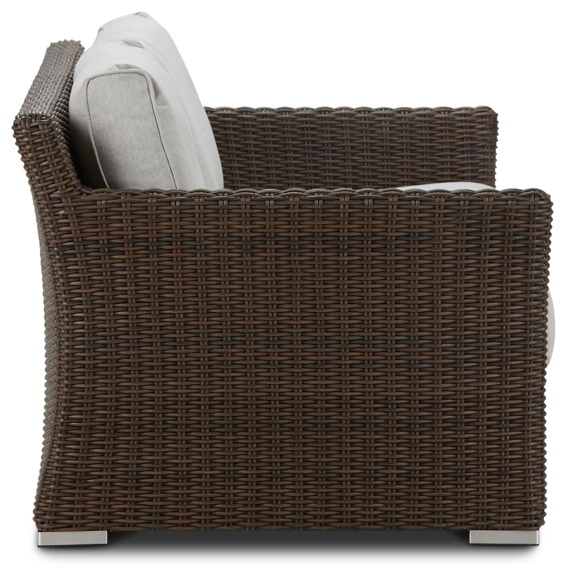 Southport Gray Woven Loveseat Southport Gray Woven Loveseat