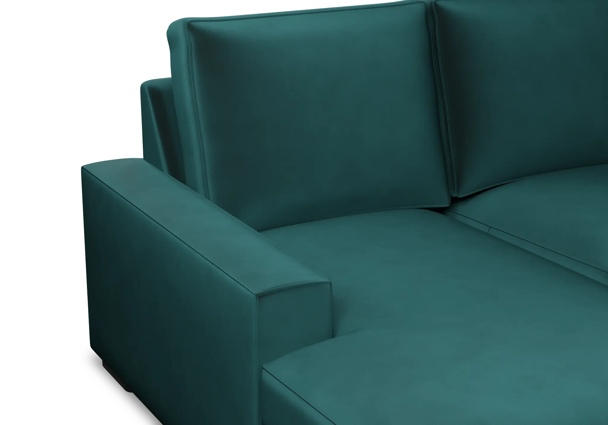 Edgewater Joya Teal Left Chaise Sectional Edgewater Joya Teal Left Chaise Sectional