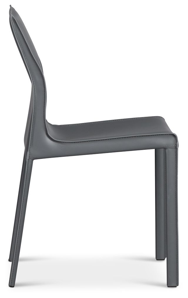 Lugo Gray Upholstered Side Chair