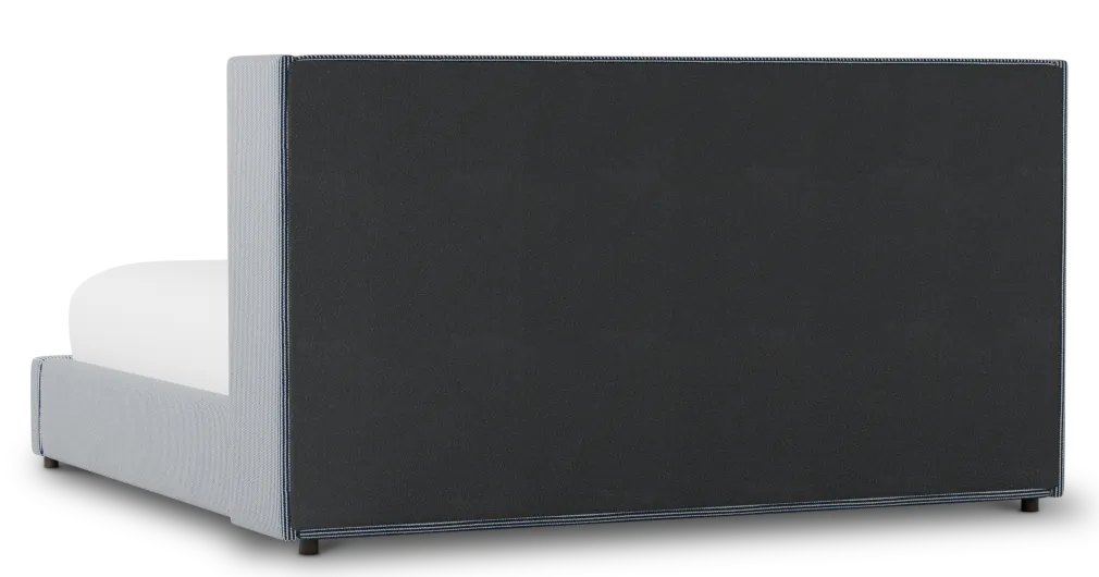 Captiva Lucy Navy 48" Upholstered Shelter Bed