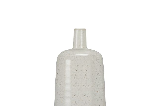 Dion Ivory Medium Vase