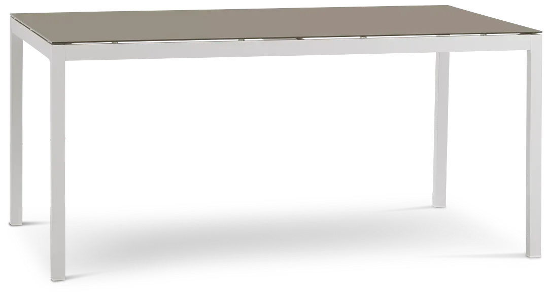 Aventura Champagne 63" Rectangular Table