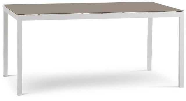 Aventura Champagne 63" Rectangular Table