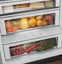 Cafe 48 Series Stainless Steel 48" Built In Side By Side Refrigerator