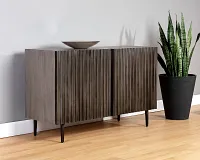 Sebring Dark Taupe Small Credenza