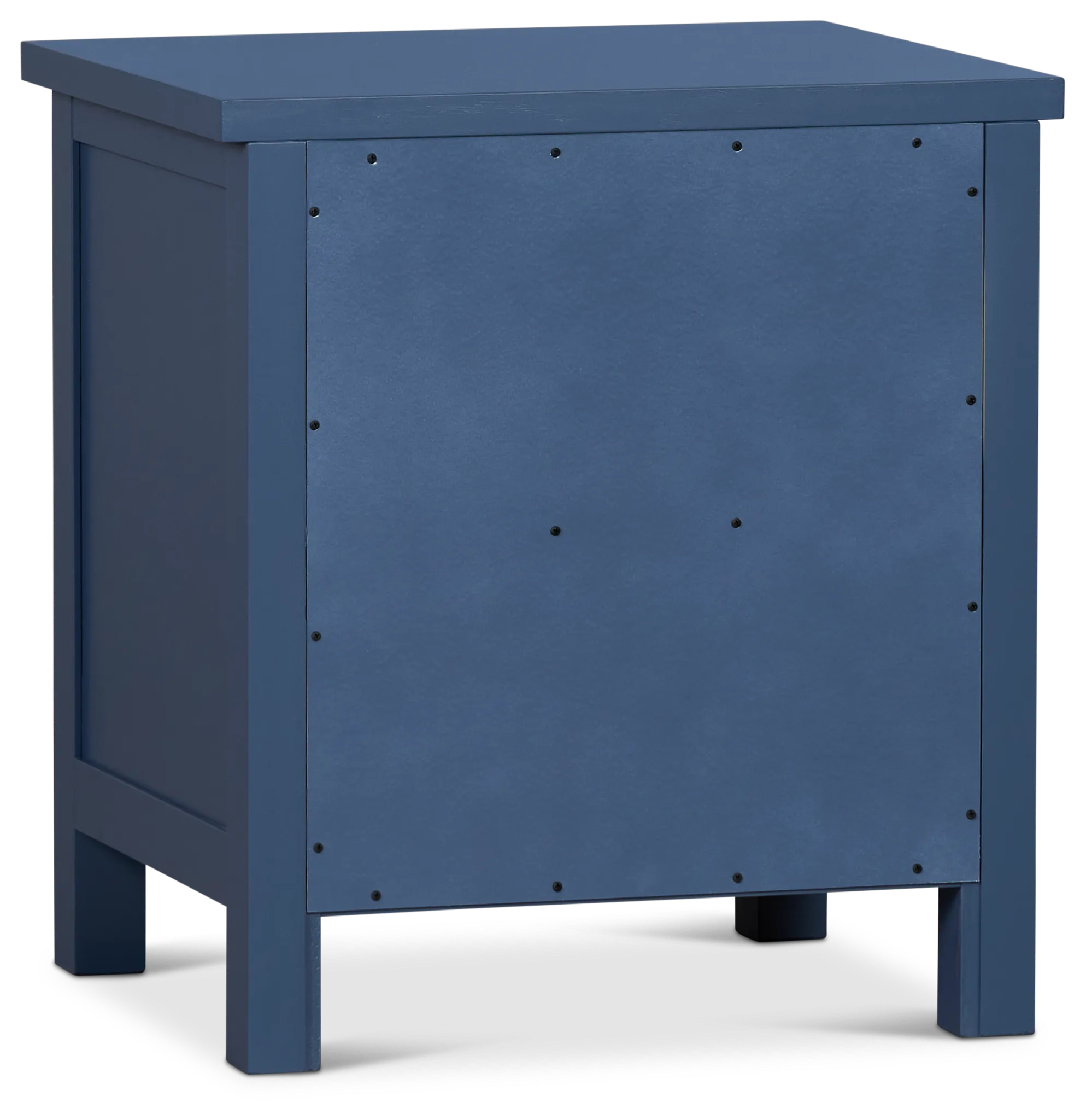 Charleston Dark Blue 2-drawer Nightstand
