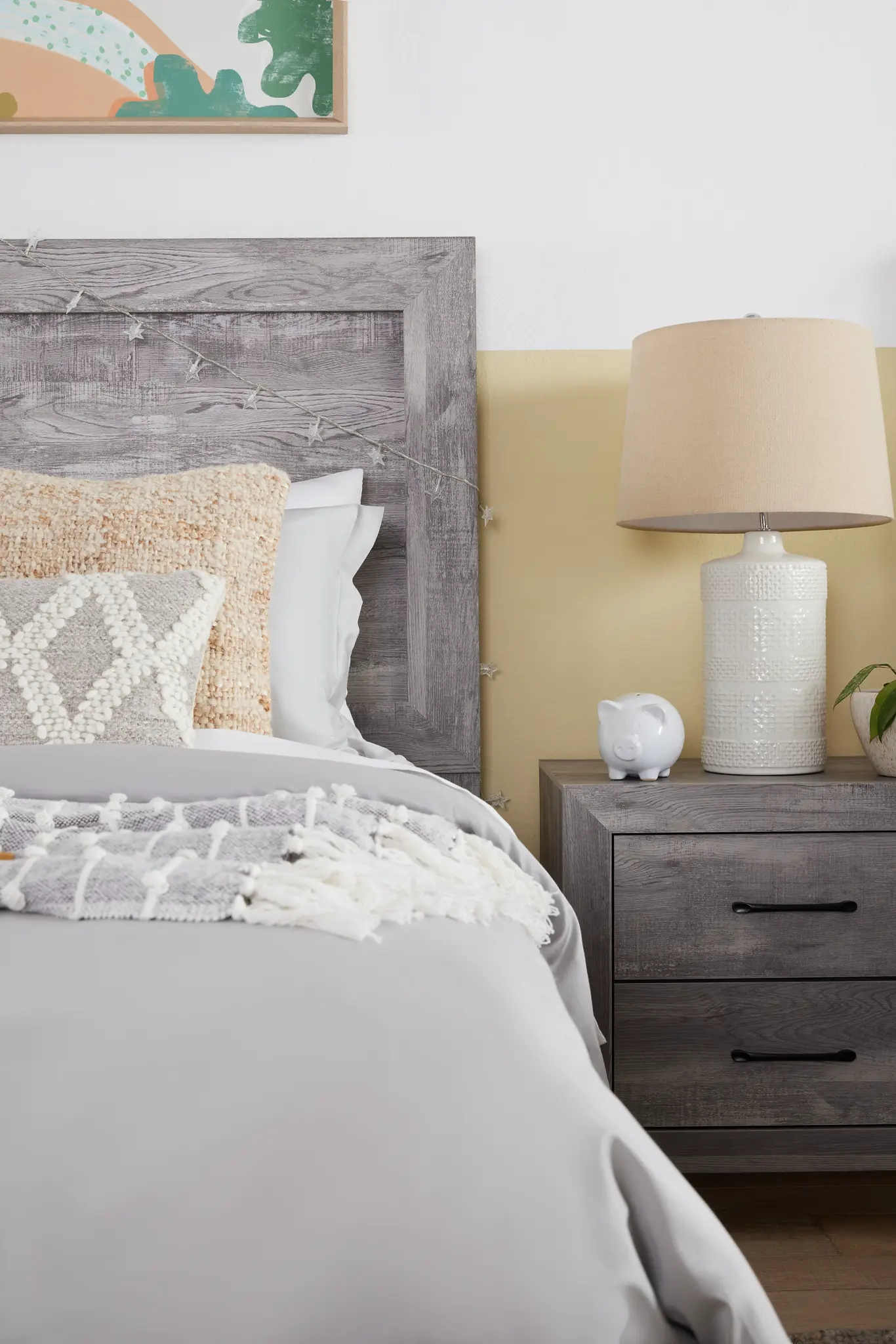 Ollie Gray Panel Bed Ollie Gray Panel Bed