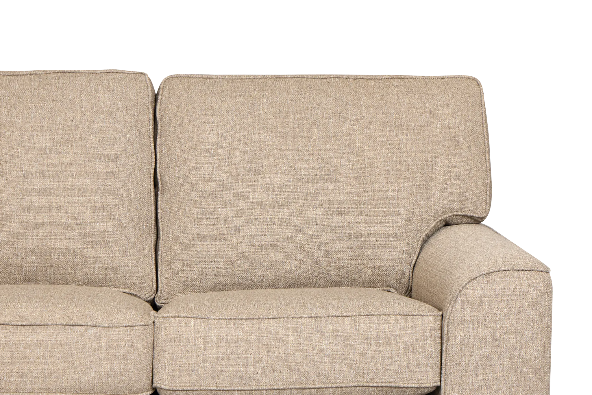 Sinclair Brown Fabric Memory Foam Sleeper