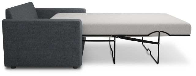 Siesta Elevation Gray Fabric Memory Foam Sleeper