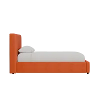 Grayton Joya Orange 44" Upholstered Platform Bed