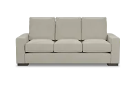 Edgewater Suave Beige 84" Sofa W/ 3 Cushions