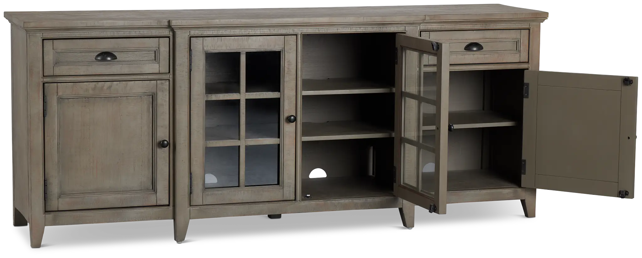 Heron Cove Light Tone 80" Tv Stand Heron Cove Light Tone 80" Tv Stand