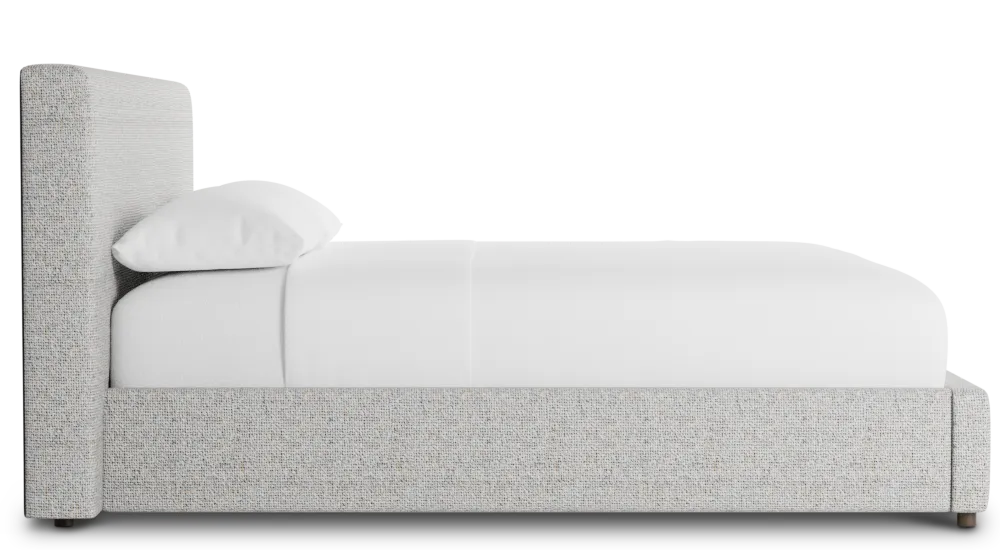 Grayton Natural Beauty 44" Upholstered Platform Bed
