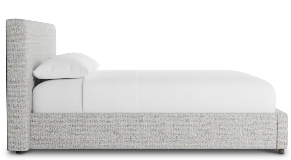 Grayton Natural Beauty 44" Upholstered Platform Bed Grayton Natural Beauty 44" Upholstered Platform Bed
