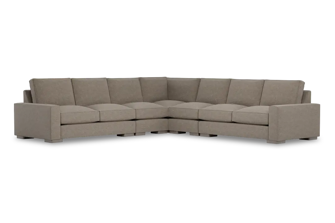 Edgewater Elite Brown Large Two-arm Sectional Edgewater Elite Brown Large Two-arm Sectional