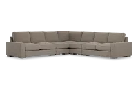 Edgewater Elite Brown Large Two-arm Sectional