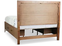 Provo Mid Tone Panel Storage Bed