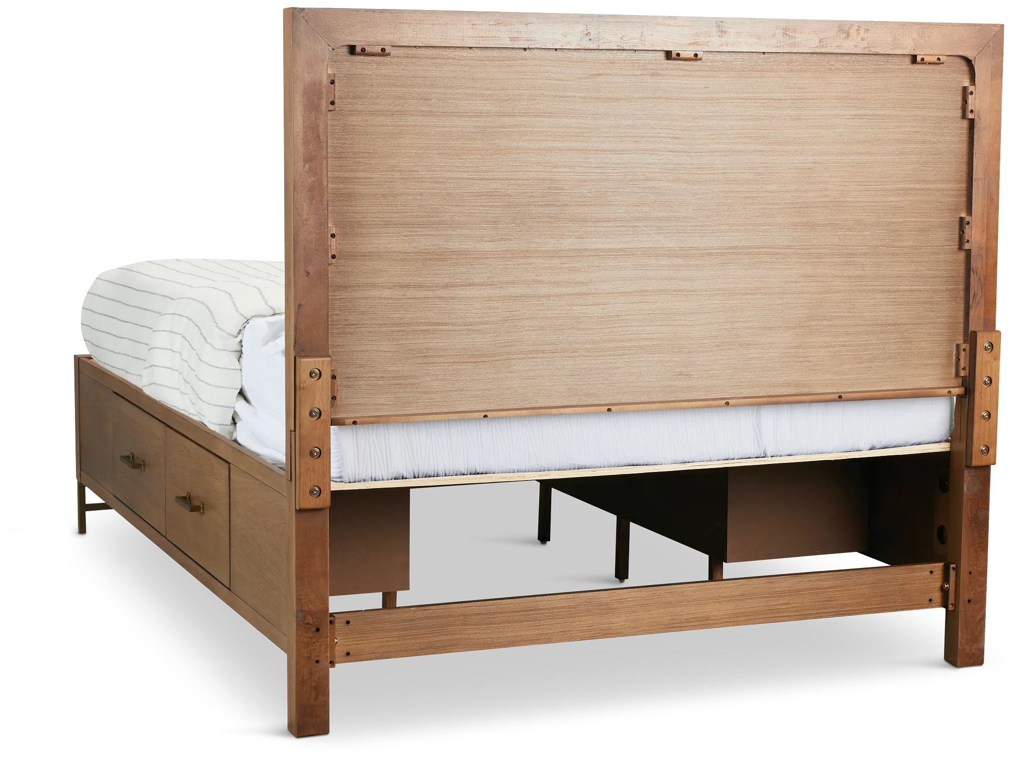 Provo Mid Tone Panel Storage Bed