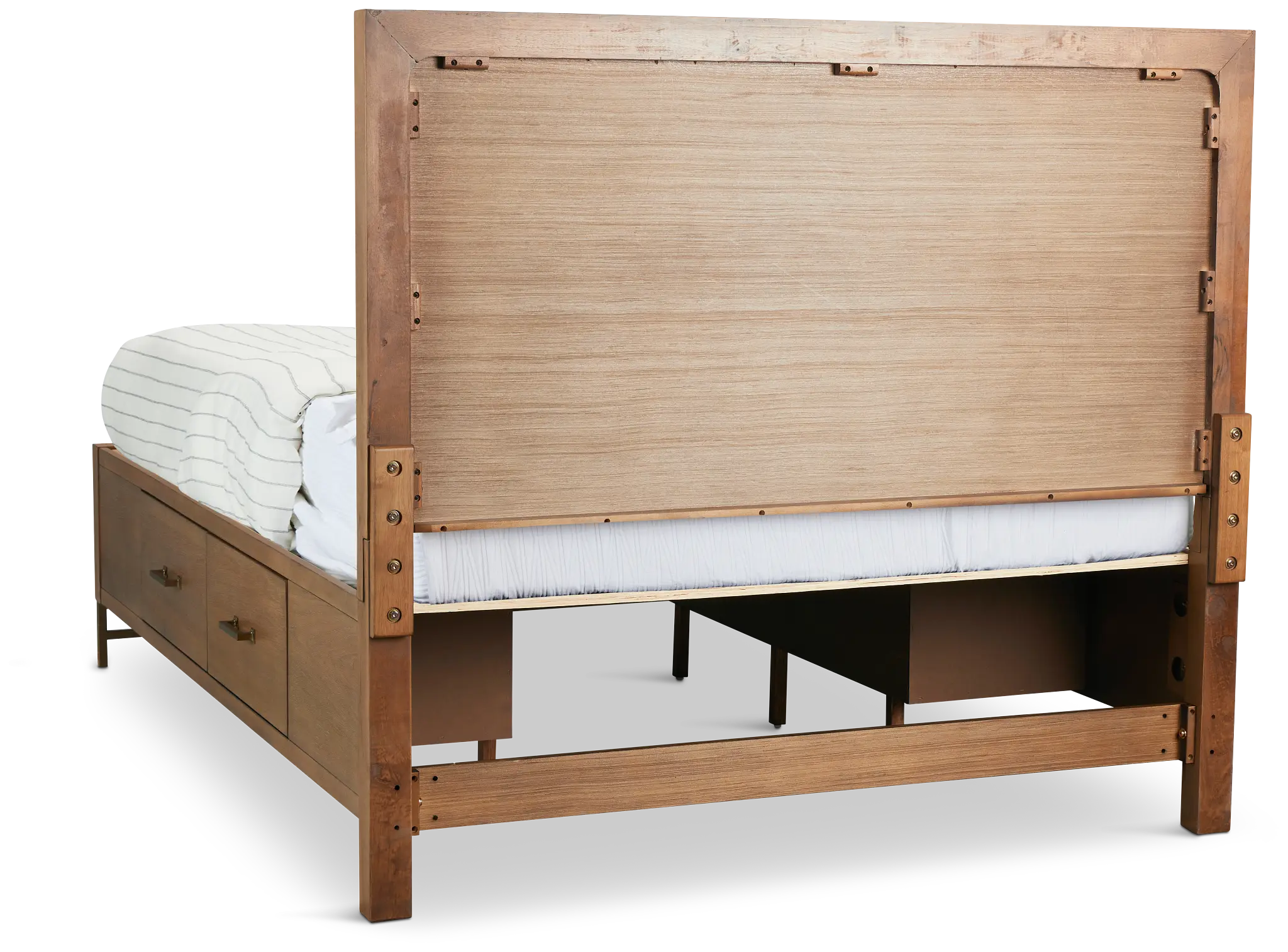 Provo Mid Tone Panel Storage Bed Provo Mid Tone Panel Storage Bed