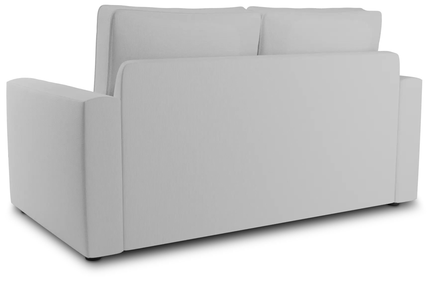 Siesta Suave White Fabric Memory Foam Sleeper Siesta Suave White Fabric Memory Foam Sleeper