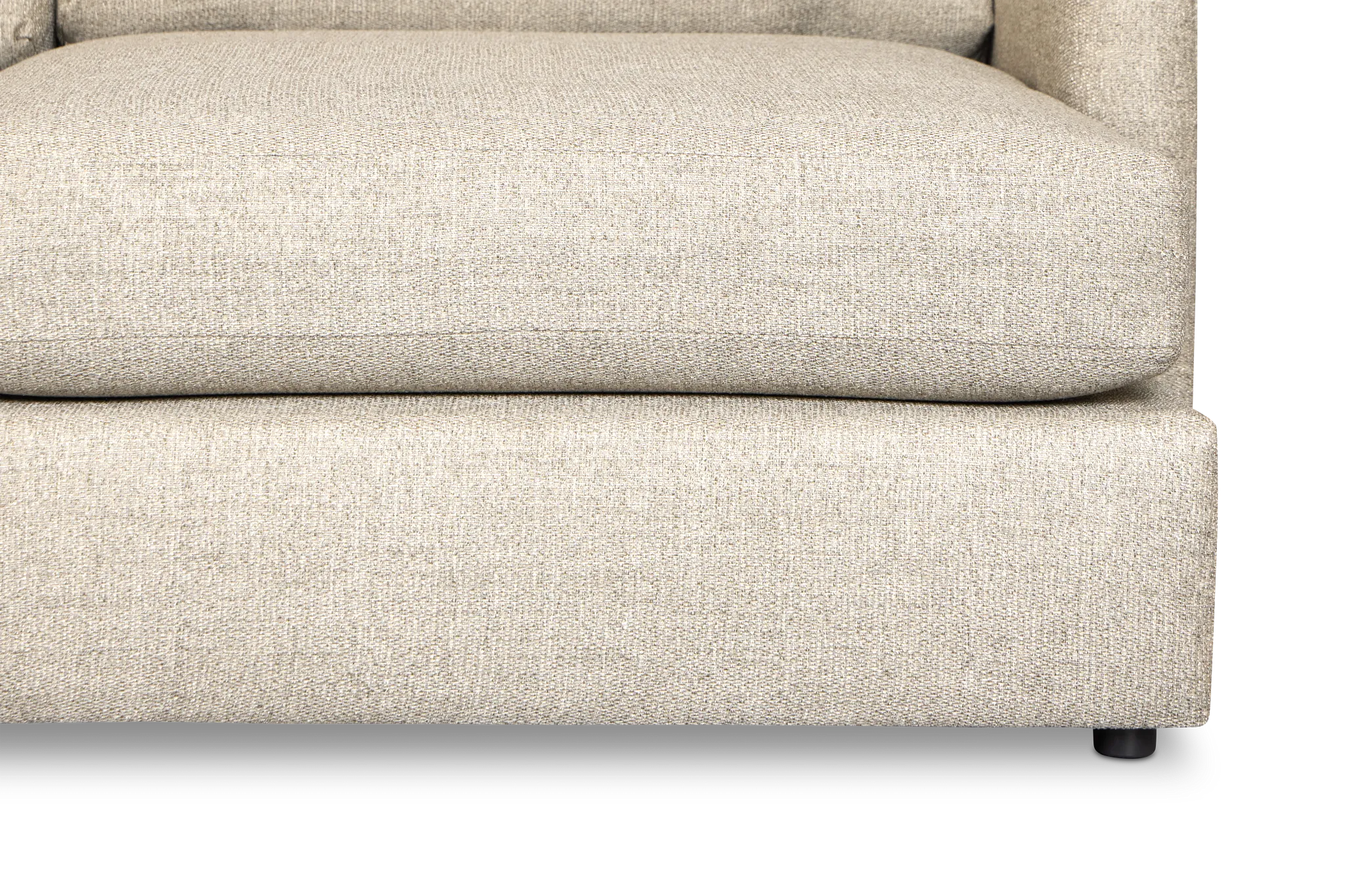 Maxwell Dark Gray Fabric Right Chaise Sectional