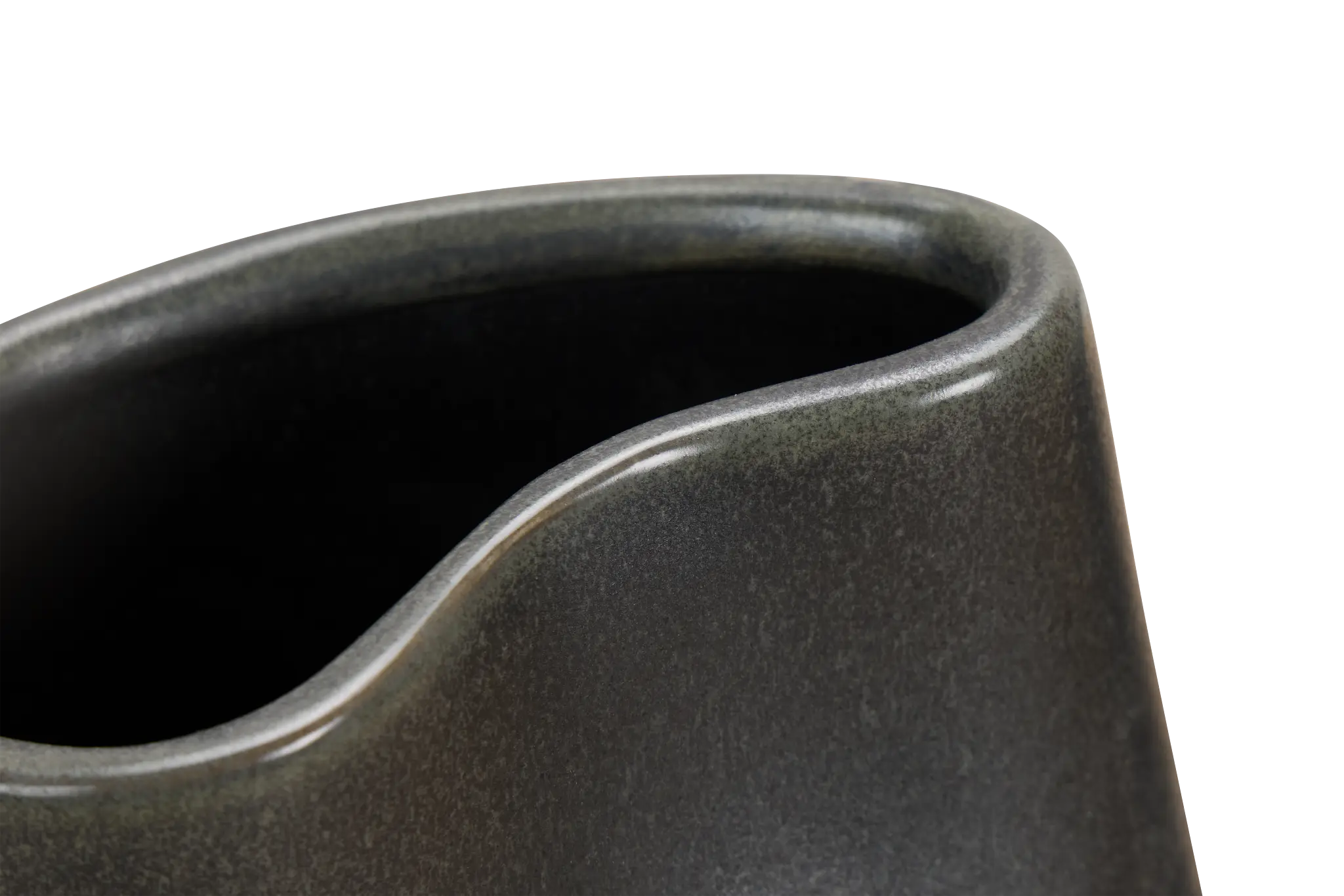 Visalia Black Medium Vase Visalia Black Medium Vase