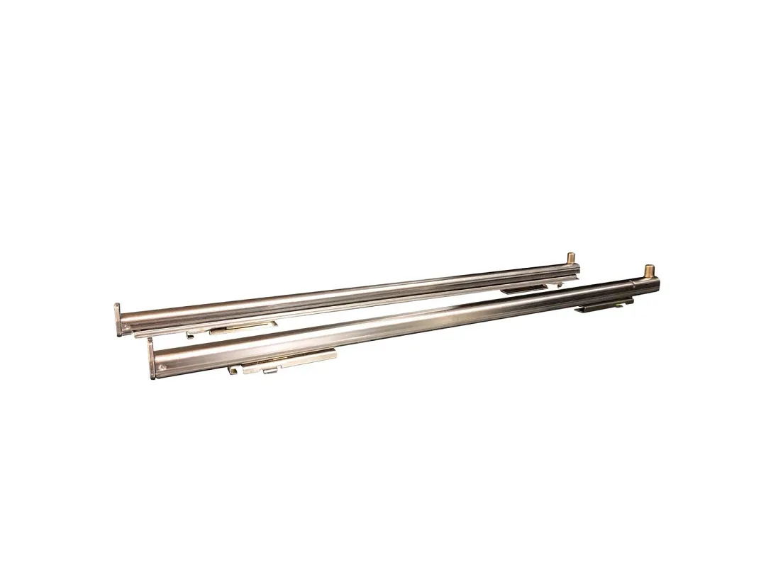 Bertazzoni Telescopic Glide Set Stainless Steel Glide Set