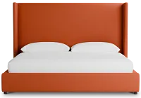 Captiva Joya Orange 60" Upholstered Shelter Bed