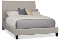 Lucy Light Gray Uph Platform Bed