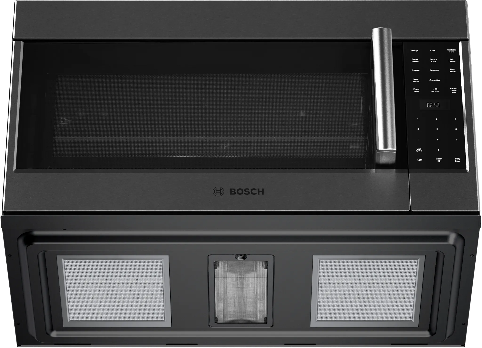 Bosch 800 Series Black 30" Over-the-range Microwave