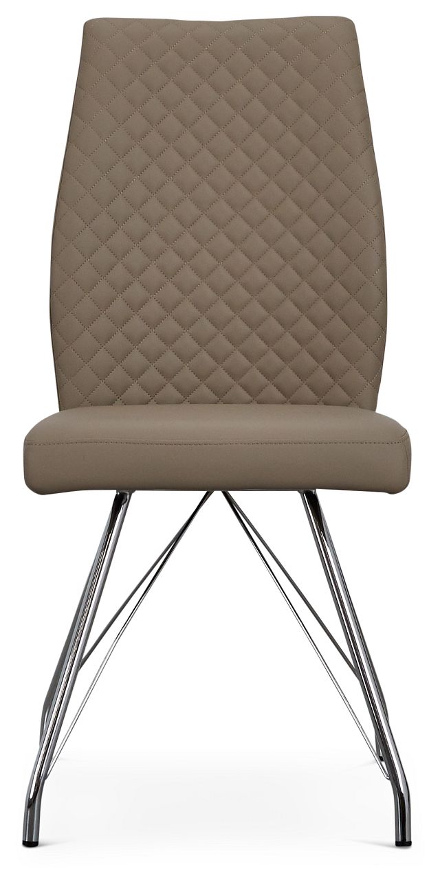 Lima Taupe Upholstered Side Chair (5)