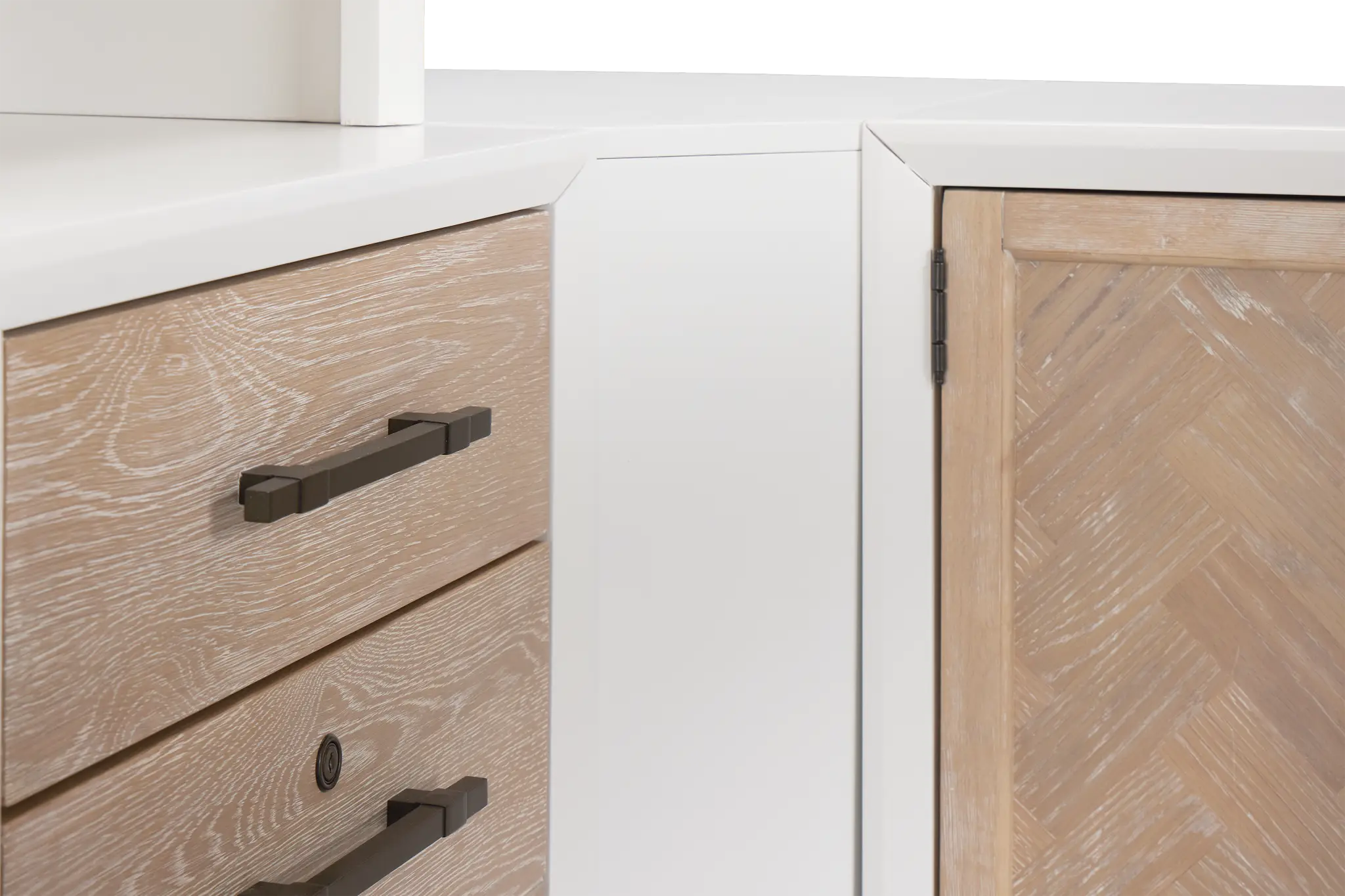 Boca Grande Light Tone Small L Wall Desk Boca Grande Light Tone Small L Wall Desk