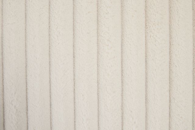 Charlie Ivory Fabric Loveseat