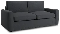 Siesta Elevation Gray Fabric Sofa