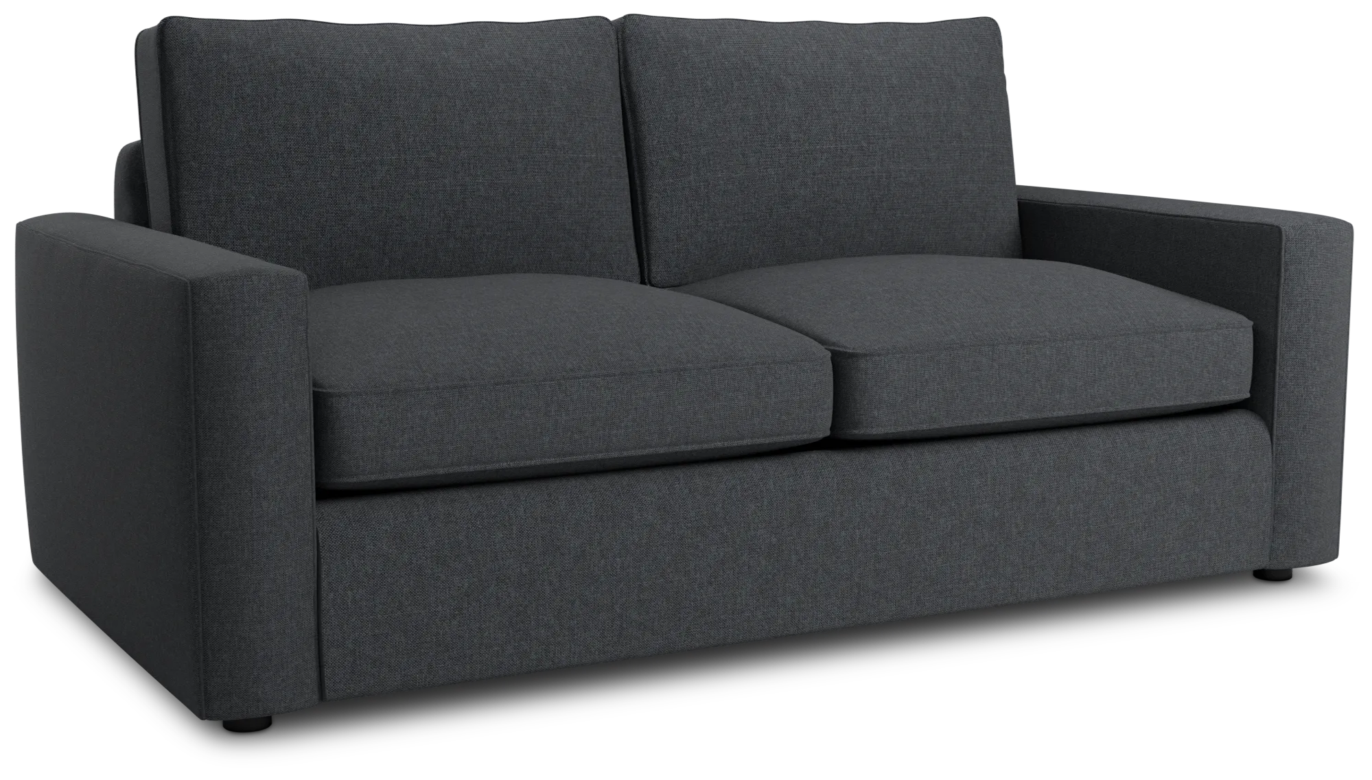 Siesta Elevation Gray Fabric Sofa