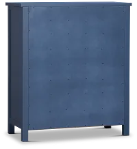 Charleston Dark Blue 5-drawer Chest