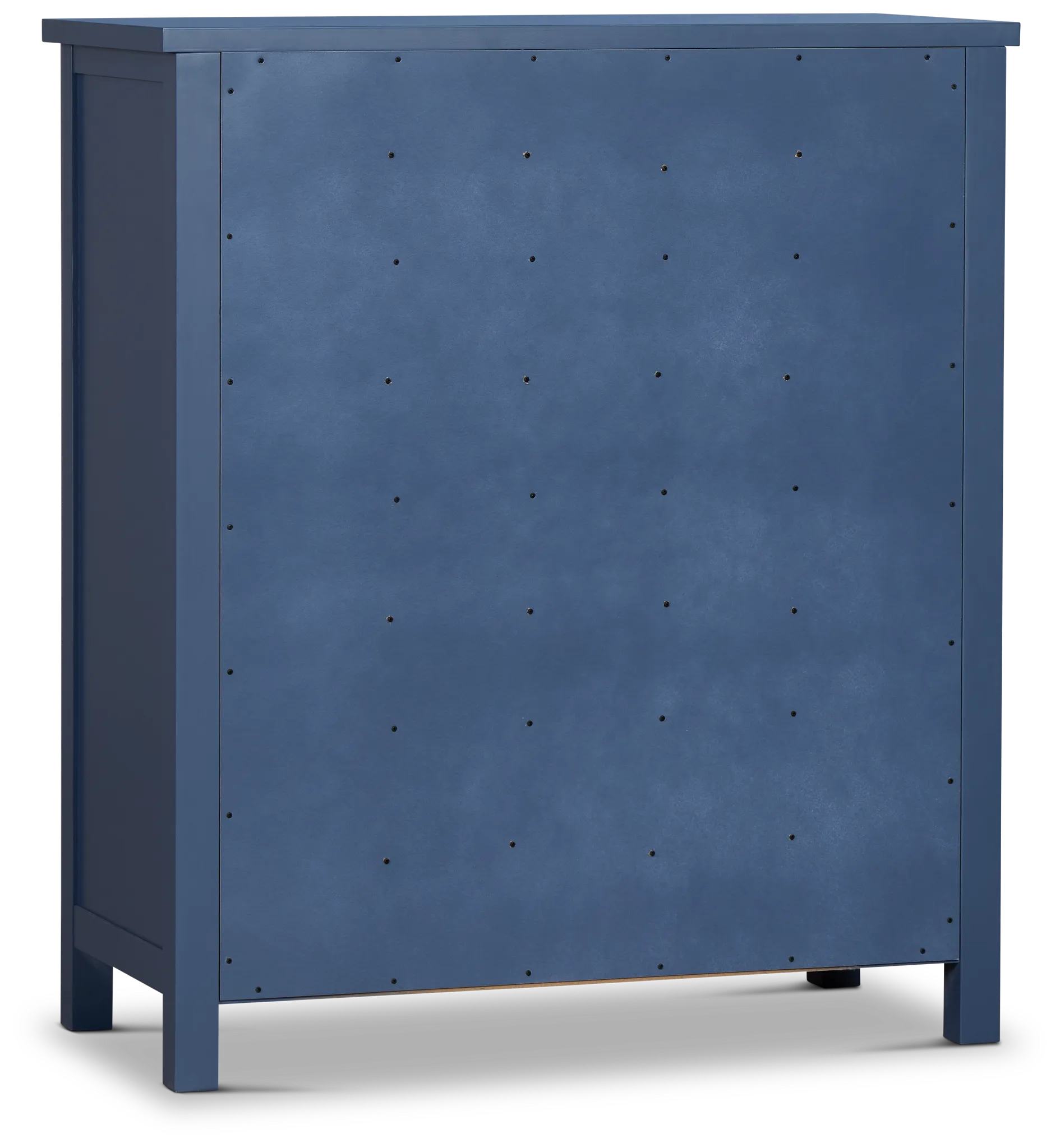 Charleston Dark Blue 5-drawer Chest