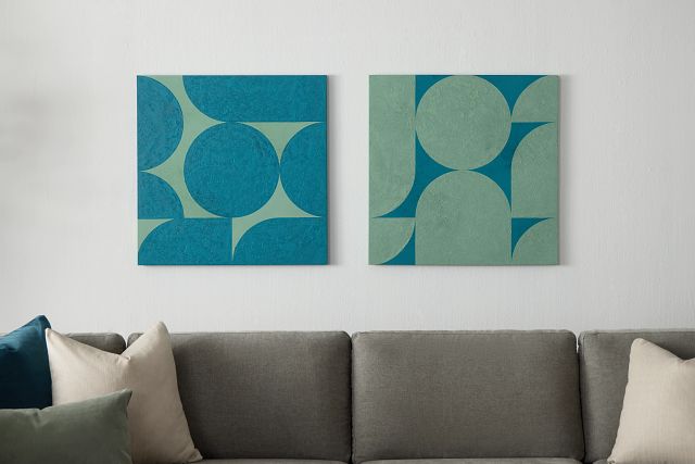 Skyrim Green Canvas Wall Art
