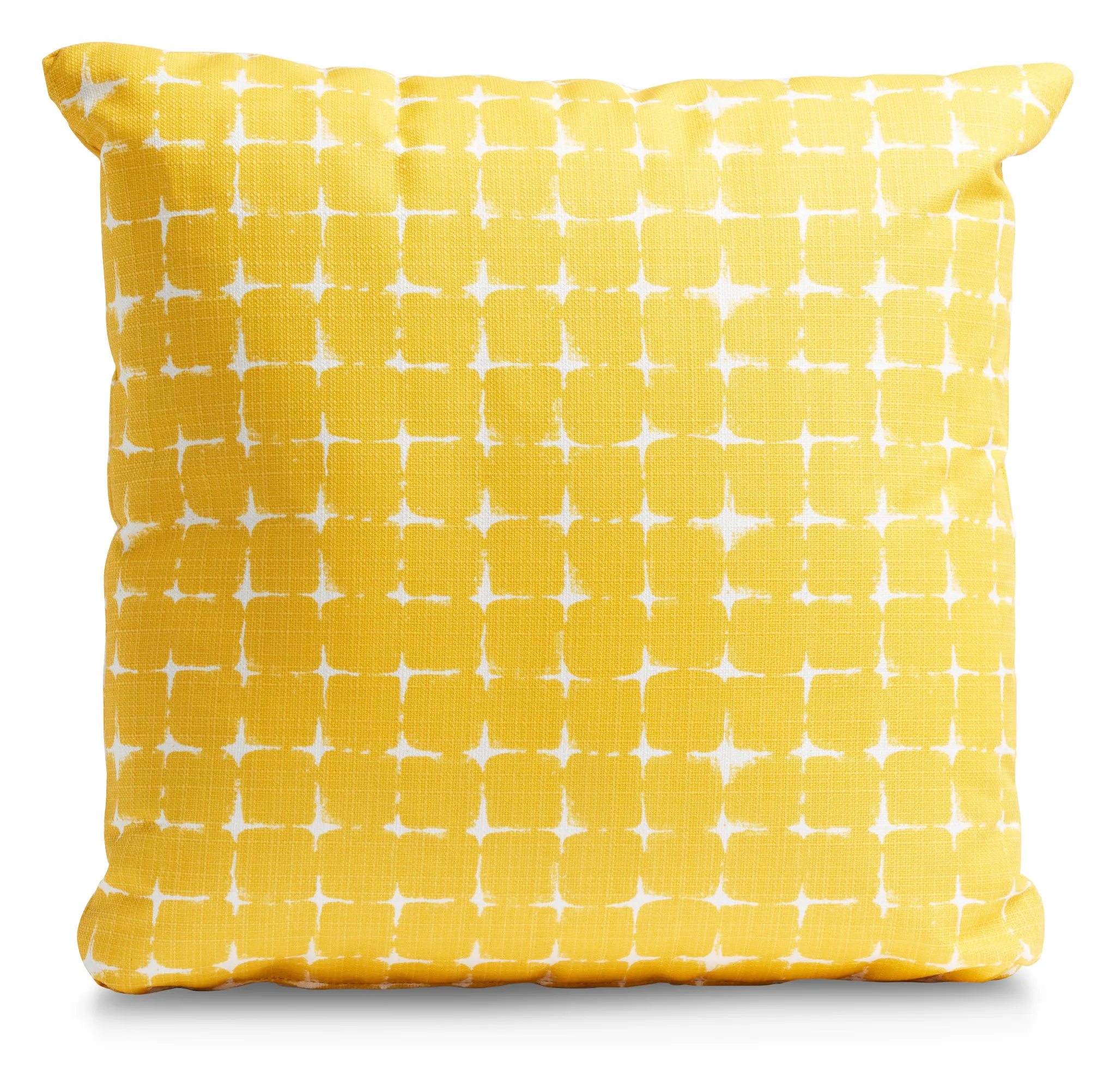 Neptune Yellow 20" Indoor/outdoor Accent Pillow
