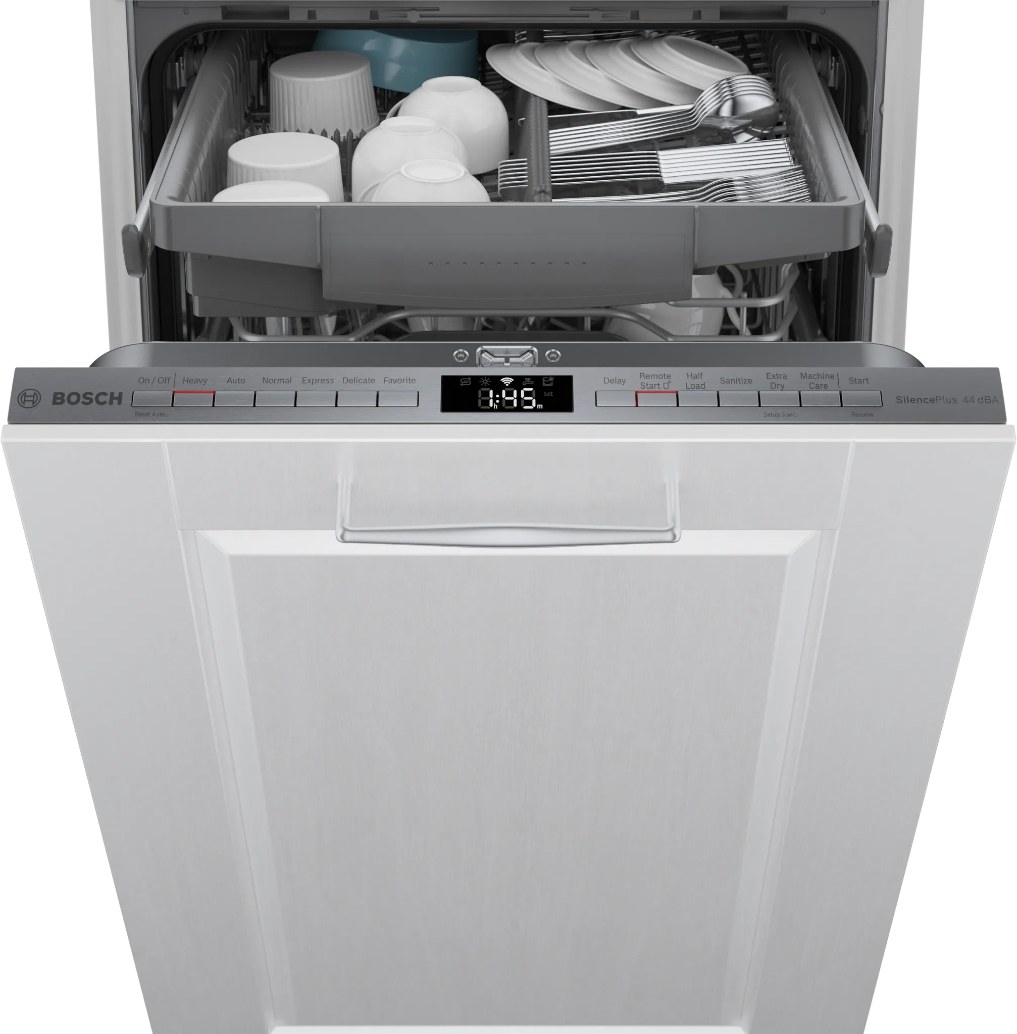 Bosch 800 Series Panel Ready 18" Built In Dishwasher